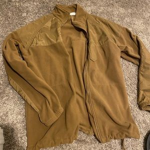 Navy operational brown fleece